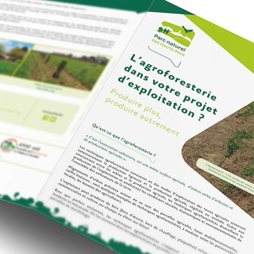 Dépliants Parc naturel des Hauts-Pays